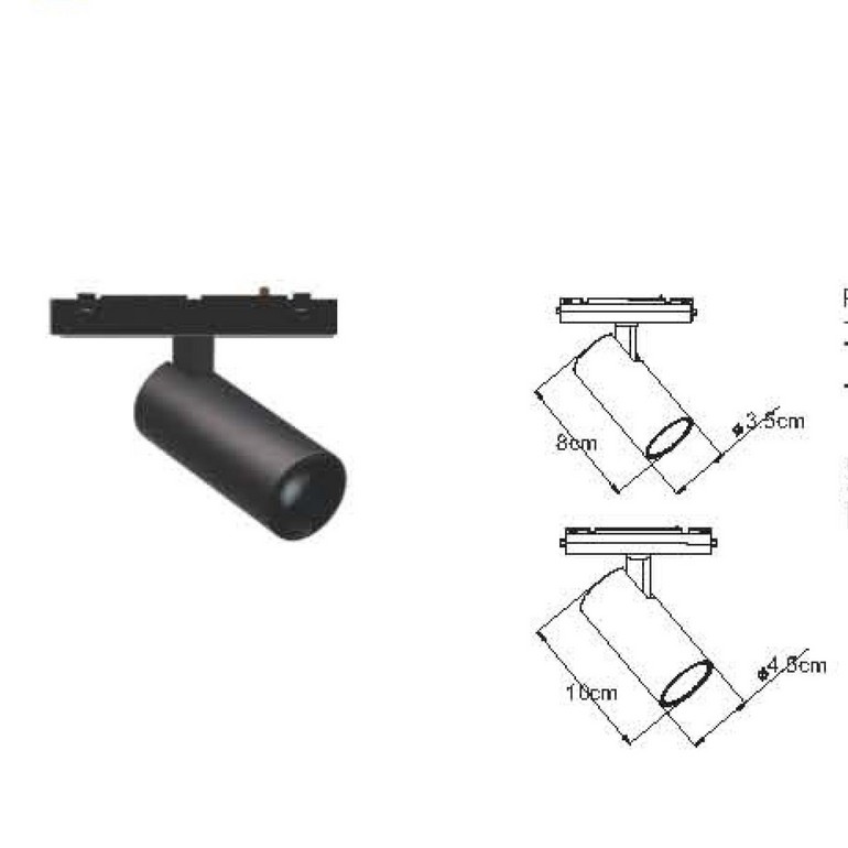 Advanced commercial track light